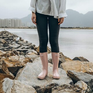 Foto 2 | Foto 2 | Botas Impermeables Para Mujer Dksuko Wellington Pink - Venta Internacional.