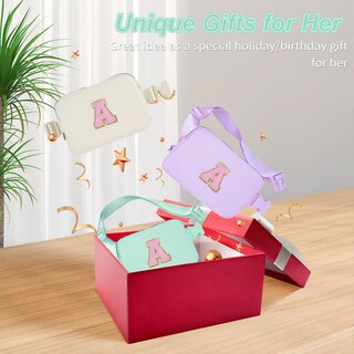 Foto 7 | Foto 7 | Riñonera Uygafly Riñonera Bandolera Con Iniciales Para Niñas - Venta Internacional.