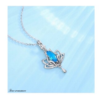 Foto 3 | Foto 3 | Collar De Plata De Ley 925 Con Flor De Loto Y Circonitas - Venta Internacional.
