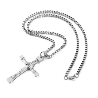 Foto 1 | Foto 1 | Collar Con Colgante De La Cruz Toreto De Rápido Y Furioso Para Hombre - Venta Internacional.