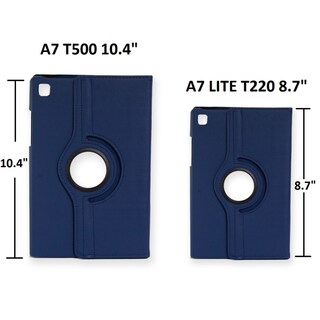 Foto 6 | Foto 6 | Funda Para Tablet Samsung Tab A7 Lite T220/t225 Color Fucsia Giratoria 360° - Venta Internacional.