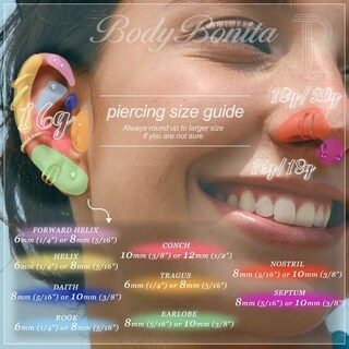 Foto 6 | Foto 6 | Anillo Nasal Bodybonita Triple Hoop De Acero Inoxidable 316l Plateado - Venta Internacional.