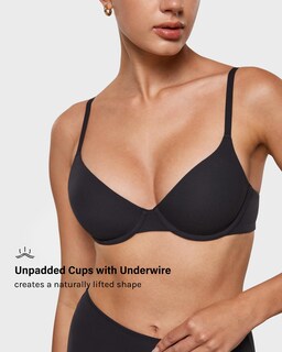 Foto 4 | Foto 4 | Sujetador Inlyric Inbarely Plus Demi Balconette Unlined 34c Negro - Venta Internacional.