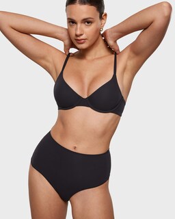 Foto 5 | Foto 5 | Sujetador Inlyric Inbarely Plus Demi Balconette Unlined 34c Negro - Venta Internacional.