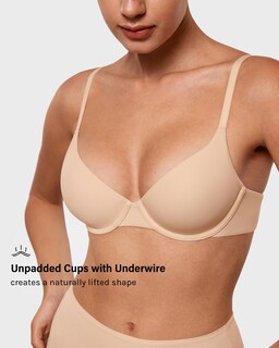 Foto 4 | Foto 4 | Sujetador Inlyric Inbarely Plus Demi Balconette Unlined 36c Beige - Venta Internacional.