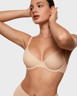 Foto 5 | Foto 5 | Sujetador Inlyric Inbarely Plus Demi Balconette Unlined 36c Beige - Venta Internacional.