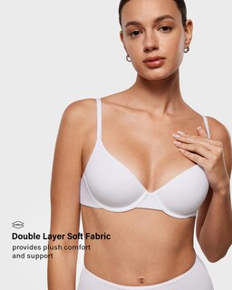 Foto 3 | Foto 3 | Sujetador Inlyric Inbarely Plus Demi Balconette Sin Forro Blanco 32c - Venta Internacional.