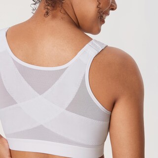 Foto 6 | Foto 6 | Sujetador Delimira Inbarely Plus Posture Wireless Blanco 34b Para Mujer - Venta Internacional.