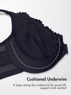 Foto 4 | Foto 4 | Sujetador Delimira Para Mujer Cierre Frontal Postura Cobertura Total - Venta Internacional.