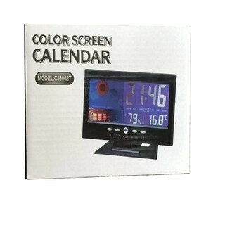 Foto 2 | Foto 2 | Reloj Despertador Lcd Luz A Color Indicador De Temperatura Usb - Venta Internacional.