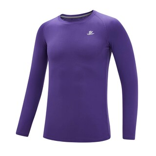 Foto 2 | Foto 2 | Camisa De Compresión Devoropa Youth Boys De Manga Larga Morada M - Venta Internacional.