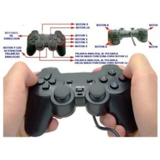 Foto 4 | Foto 4 | Control Con Cable Usb Tipo Joystick Para Pc Con Dualshock - Venta Internacional.