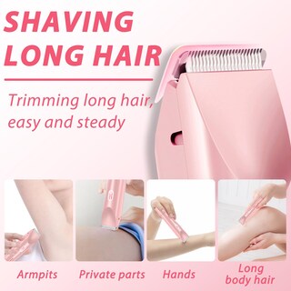 Foto 3 | Foto 3 | Maquinilla De Afeitar Eléctrica Glowshave 2 En 1 Para Mujer  Color Azul - Venta Internacional.