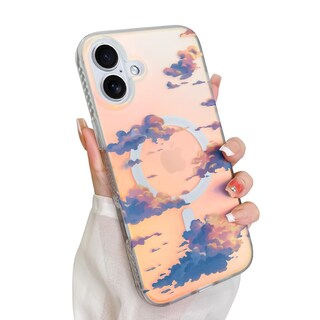 Foto 1 | Foto 1 | Funda Heaofei Cute Para Iphone 16 Plus Con Estampado De Nubes - Venta Internacional.