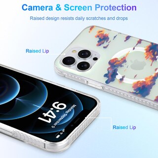 Foto 4 | Foto 4 | Funda De Teléfono Heaofei Cute Para Iphone 12 Y 12 Pro Para Mujeres Y Niñas - Venta Internacional.