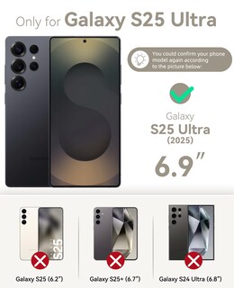 Foto 2 | Foto 2 | Funda Tipo Cartera Ocase Compatible Con El Galaxy S25 Ultra De 6.9 Pulgadas Color Rojo - Venta Internacional.