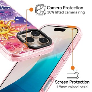 Foto 3 | Foto 3 | Funda De Teléfono Rosarnnah Compatible Con Iphone 16 Pro Max - Venta Internacional.