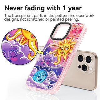 Foto 5 | Foto 5 | Funda De Teléfono Rosarnnah Compatible Con Iphone 16 Pro Max - Venta Internacional.