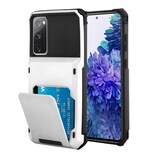 Funda De Teléfono Wallet Marphe Para Samsung Galaxy S20 Fe  Color Blanco - Venta Internacional.