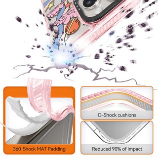 Foto 2 | Foto 2 | Funda De Teléfono Rosarnnah Compatible Con Iphone 15 Pro 6.1 Color Rosa - Venta Internacional.