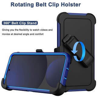 Foto 2 | Foto 2 | Funda Rubcase Para Samsung Galaxy S24 Fe Con Clip Para Cinturón - Venta Internacional.