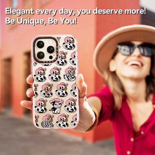 Foto 6 | Foto 6 | Funda De Teléfono Rosarnnah Compatible Con Iphone 16 Pro 6.3 - Rosa - Venta Internacional.