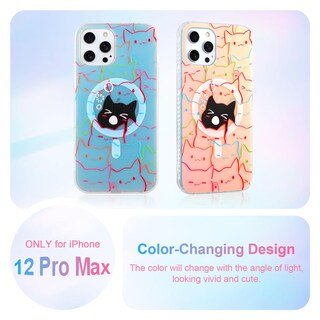 Foto 2 | Foto 2 | Funda De Teléfono Heaofei Cute Para Iphone 12 Pro Max Con Magsafe - Venta Internacional.