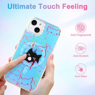 Foto 6 | Foto 6 | Funda Heaofei Cute Para Iphone 13 Y 14 Con Magsafe Iridescent - Venta Internacional.
