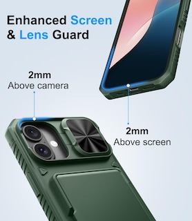 Foto 6 | Foto 6 | Funda De Teléfono Bxyjy Para Iphone 16 Plus Con Cartera Y Tarjetero - Venta Internacional.