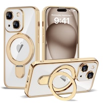 Funda De Teléfono Etpesok Compatible Con Iphone 15 Plus 6.7 Dorada - Venta Internacional.