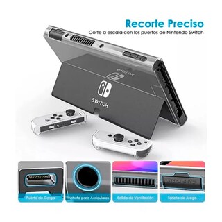 Foto 3 | Foto 3 | Funda Protectora Para Nintendo Switch Oled 17 En 1 - Venta Internacional.