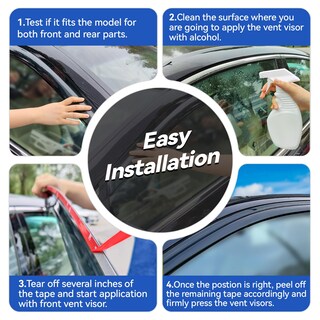 Foto 5 | Foto 5 | Viseras Y Protectores De Lluvia Para Dodge Dakota 2005-2010 - Venta Internacional.