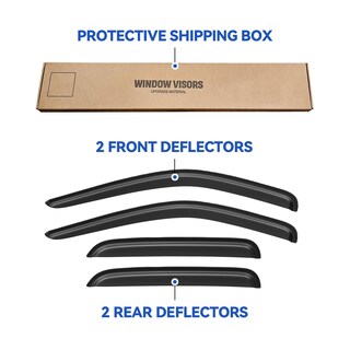 Foto 6 | Foto 6 | Viseras Y Protectores De Lluvia Para Dodge Dakota 2005-2010 - Venta Internacional.