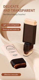 Foto 3 | Foto 3 | Base Líquida Tvlv Cream De 20 Ml Con Brocha Para Tonificar La Piel - Venta Internacional.