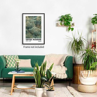 Foto 5 | Foto 5 | Póster De Arte Botánico Japonés Inspirado En Yayoi Kusama 40 X 60 Cm - Venta Internacional.