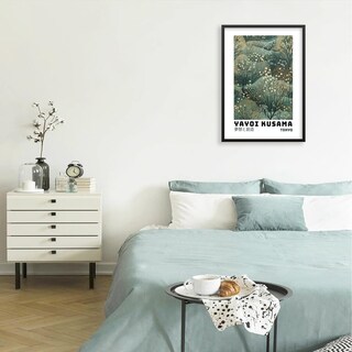 Foto 6 | Foto 6 | Póster De Arte Botánico Japonés Inspirado En Yayoi Kusama  30 X 40 Cm - Venta Internacional.