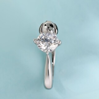 Foto 4 | Foto 4 | Anillo De Plata De Ley 925 Ajustable Para Perro Y Mujer - Venta Internacional.