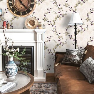 Foto 6 | Foto 6 | Fondo De Pantalla Soon After 17.5x480 Floral Peel And Stick - Venta Internacional.