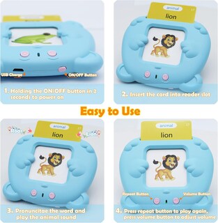 Foto 5 | Foto 5 | Tarjetas Didácticas Parlantes Mayaphilos Italiano/inglés De 2 A 6 Años - Venta Internacional.