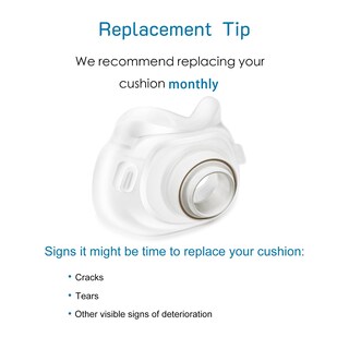 Foto 6 | Foto 6 | Cojín De Repuesto Para Mascarilla Facial Completa Airfit F40  Tamaño Pequeño Y Ancho - Venta Internacional.