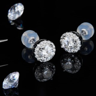 Foto 4 | Foto 4 | Pendientes Dojojosa Moissanite De Plata De Ley 925 De 1 Quilate - Venta Internacional.