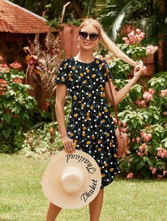 Foto 2 | Foto 2 | Vestido Simier Fariry Modesto De Negocios Casual Negro Talla S - Venta Internacional.