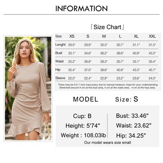 Foto 5 | Foto 5 | Suéter De Punto Dress Byinns 2024 Con Minivolantes - Venta Internacional.