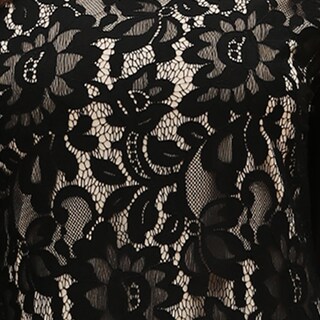 Foto 3 | Foto 3 | Vestido De Novia Cooan Encaje Lentejuelas Baile De Graduación Color Negro Almendra - Venta Internacional.