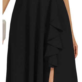 Foto 4 | Foto 4 | Vestido Formal Cooan Negro Largo Para Mujer Invitada A La Boda - Venta Internacional.