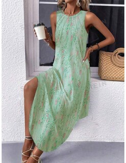 Foto 3 | Foto 3 | Vestido De Playa Zeagoo 2025 Vacation Summer Maxi Floral Print - Venta Internacional.