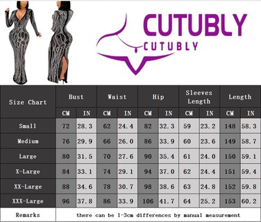 Foto 6 | Foto 6 | Vestido Cutubly Birthday De Manga Larga Con Malla De Strass Negro 2xl - Venta Internacional.