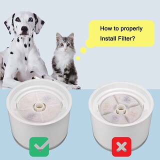 Foto 7 | Foto 7 | Juego De 12 Filtros Para Fuentes De Agua Monsin Para 2 4 Litros - Venta Internacional.