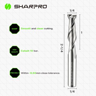 Foto 2 | Foto 2 | Juego De Brocas Para Fresar Sharpro Spiral Upcut  3 Piezas  Carburo Con Vástago De 6 Mm - Venta Internacional.