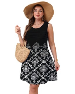 Foto 4 | Foto 4 | Vestido De Verano Ofeefan 2025 Holgado Con Bolsillos - Venta Internacional.